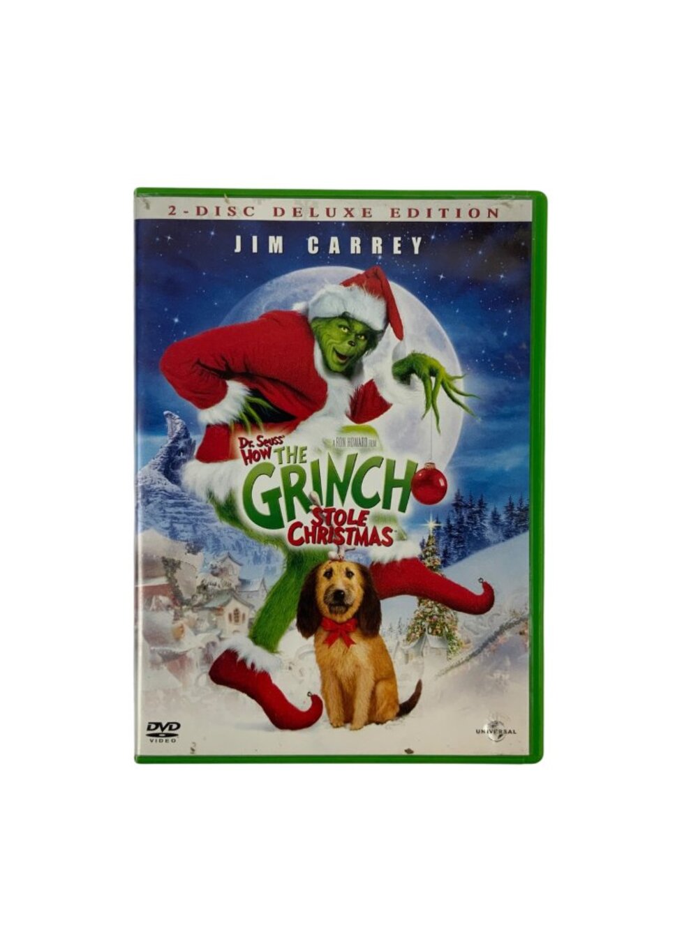 Dr Seuss How The Grinch Stole Christmas 2-Disc Deluxe Edition DVD Jim Carrey 200